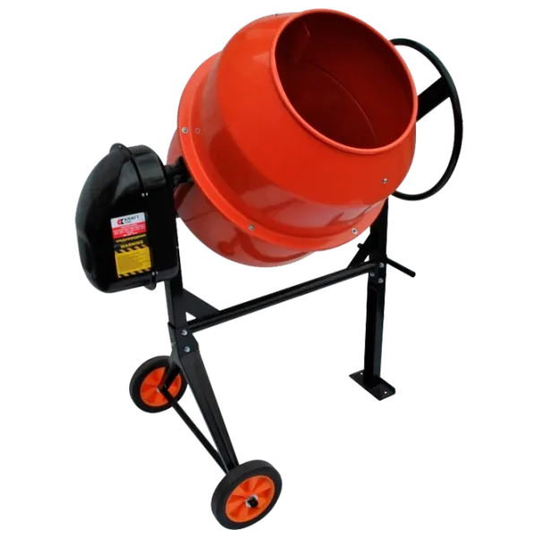 Бетономешалка Kraft Tool KT165L 165 л 1150 Вт/ Оранжевый photo 1