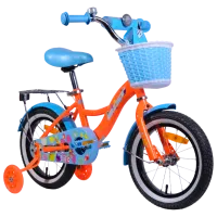 Bicicletă Aist Lilo 14 14 14" 14" Oțel/ Orange Blue