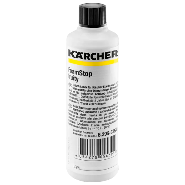Средство для пылесоса KARCHER FoamStop Fruity 6.295-875.0 для поглощения запаха photo 1