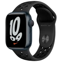 Ceas inteligent Apple Watch Series 7 Nike 1.69"/ MKN43/ Midnight Black