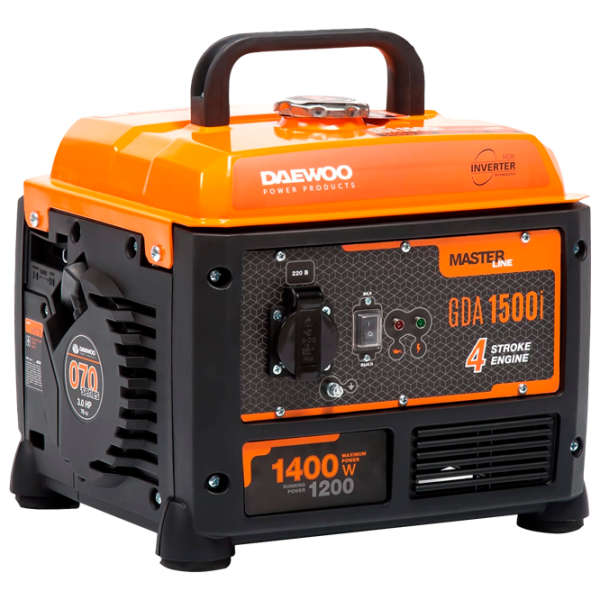 Генератор Daewoo GDA 1500i 220 В Бензин/ 1.2 кВт photo 1