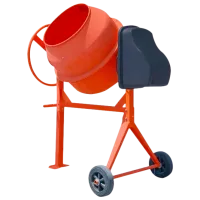 Бетономешалка MPN венцовая 160 л 550 Вт/ Оранжевый