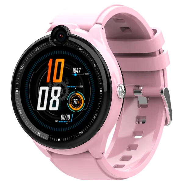 Ceas pentru copii Bubble KT26 4G 1.28"/ Pink photo 1