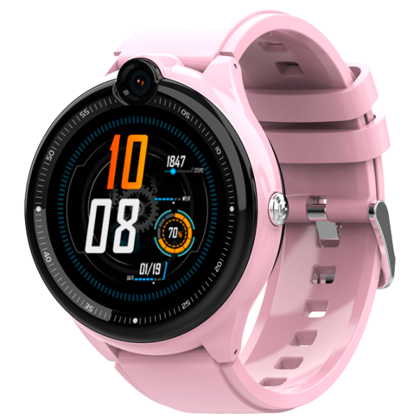 Ceas pentru copii Bubble KT26 4G 1.28"/ Pink photo 1