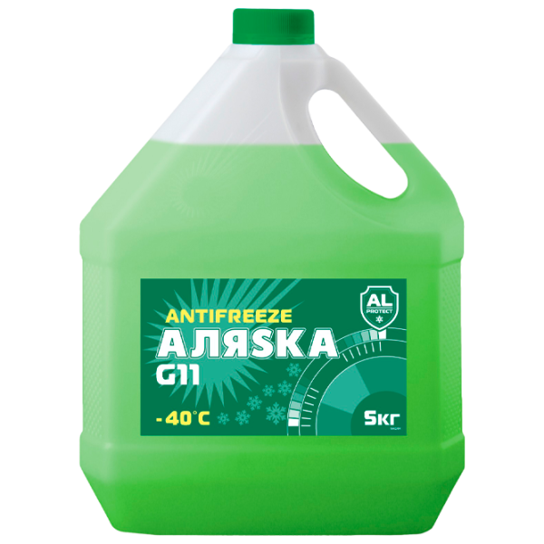 Антифриз Alaska New Formula 49424 5 л Зелёный photo 1