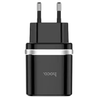 Încărcător de rețea Hoco C12Q Black