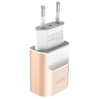 Сетевое зарядное устройство Hoco C47A Золотой