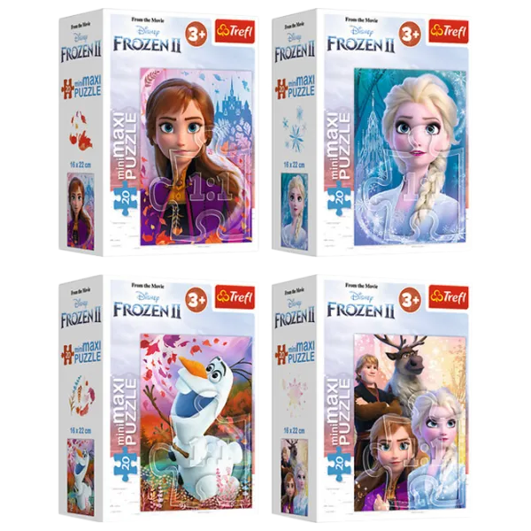 Пазл 2D Trefl Friendship in the Frozen Land (Frozen 2) 3+/ Количество деталей: 24 photo 1 Пазл 2D Trefl Friendship in the Frozen Land (Frozen 2) 3+/ Количество деталей: 24 photo 1