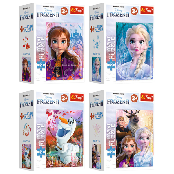 Пазл 2D Trefl Friendship in the Frozen Land (Frozen 2) 3+/ Количество деталей: 24 photo 1 Пазл 2D Trefl Friendship in the Frozen Land (Frozen 2) 3+/ Количество деталей: 24 photo 1