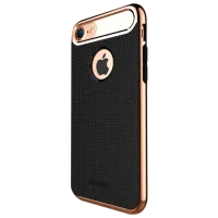 Чехол для смартфона Apple iPhone 7/ 8/ SE2 Usams/ Back/ TPU/ PC/ Черный Золотой