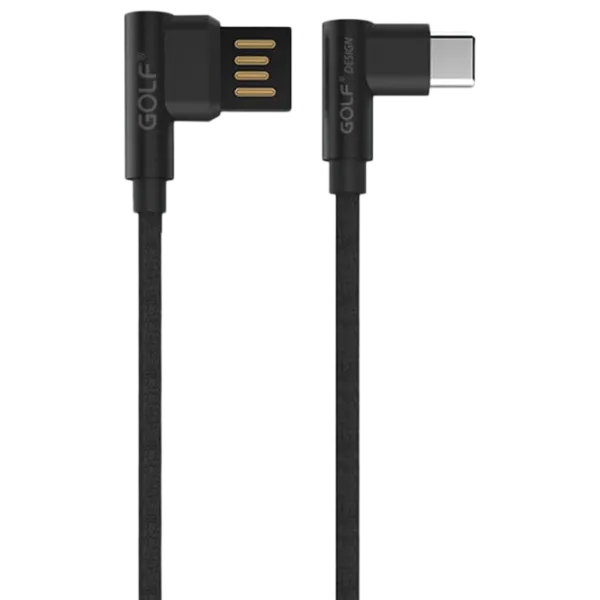Кабель USB GC-48 Golf USB Type-A + USB Type-C 1 м/ Черный photo 1