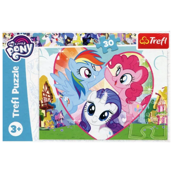 Puzzle 2D Trefl Better together 3+/ Numărul de piese: 30 photo 1