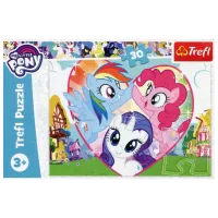 Пазл 2D Trefl Better together 3+/ Количество деталей: 30