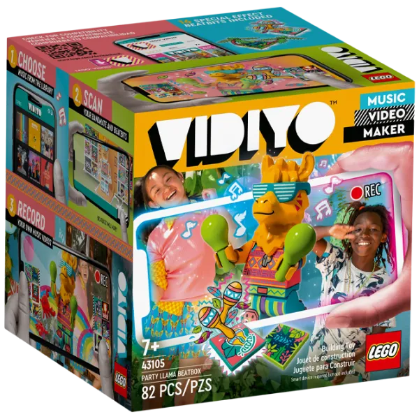 Constructor LEGO Party Llama BeatBox Lamă/ Yellow photo 1