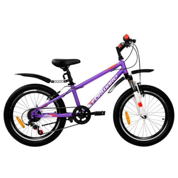 Велосипед Forward Unit 20" 10.5" Сталь/ Фиолетовый Белый photo 1 Велосипед Forward Unit 20" 10.5" Сталь/ Фиолетовый Белый photo 1