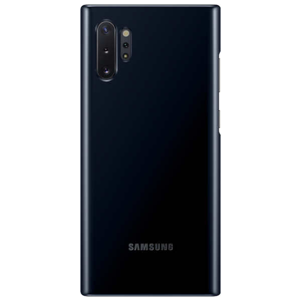 Чехол для смартфона Samsung Galaxy Note 10+ Samsung/ Led Cover/ PU/ Черный photo 1