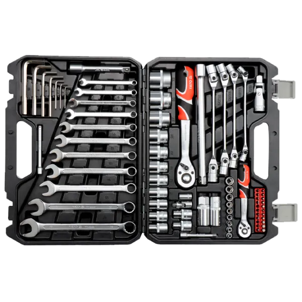 Set chei tubulare cu clichet Yato YT-38781 Cantitatea în set: 77 buc. photo 1