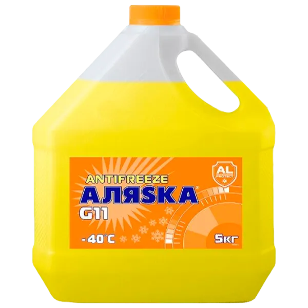 Антифриз Alaska New Formula 49421 5 л Желтый photo 1