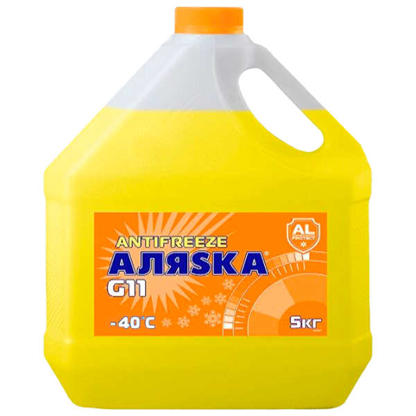Антифриз Alaska New Formula 49421 5 л Желтый photo 1