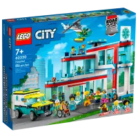 Детский конструктор LEGO Больница скорой помощи Госпиталь/ Белый