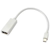 Cablu video APC HDMI + DisplayPort 0.2 m/ White
