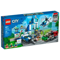 Детский конструктор LEGO Полицейский участок Полицейский участок/ Синий