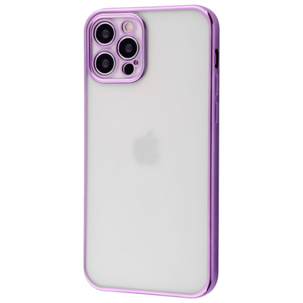 Чехол для смартфона Apple iPhone 13 Pro SULADA/ Back/ TPU/ Пурпурный Прозрачный photo 1