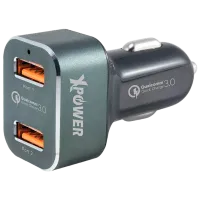 Автомобильное зарядное устройство XPower CC2Q3 7.2 A/ Черный
