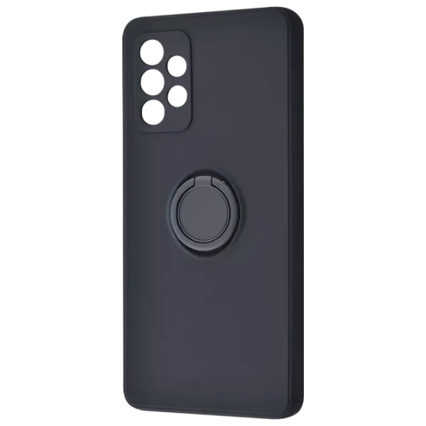 Чехол для смартфона Samsung Galaxy A52 A525 WAVE/ Back/ TPU/ Черный photo 1 Чехол для смартфона Samsung Galaxy A52 A525 WAVE/ Back/ TPU/ Черный photo 1