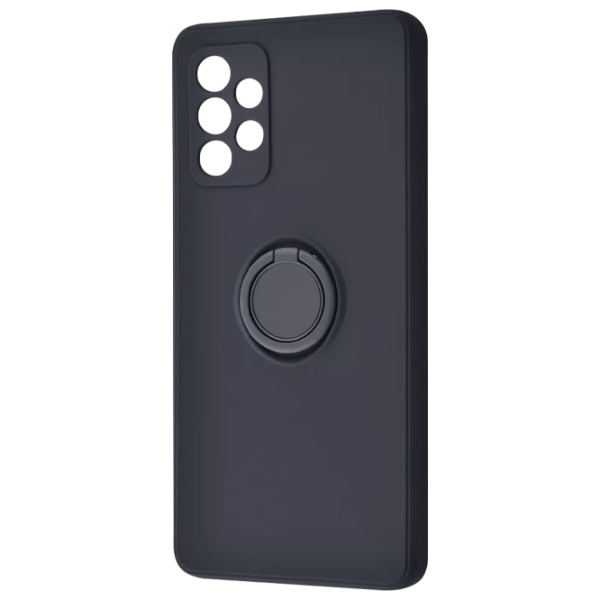 Чехол для смартфона Samsung Galaxy A52 A525 WAVE/ Back/ TPU/ Черный photo 1 Чехол для смартфона Samsung Galaxy A52 A525 WAVE/ Back/ TPU/ Черный photo 1