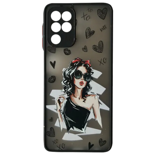 Husă pentru smartphone Samsung Galaxy A22/ M32 WAVE/ Back/ TPU/ PC/ Black photo 1 Husă pentru smartphone Samsung Galaxy A22/ M32 WAVE/ Back/ TPU/ PC/ Black photo 1