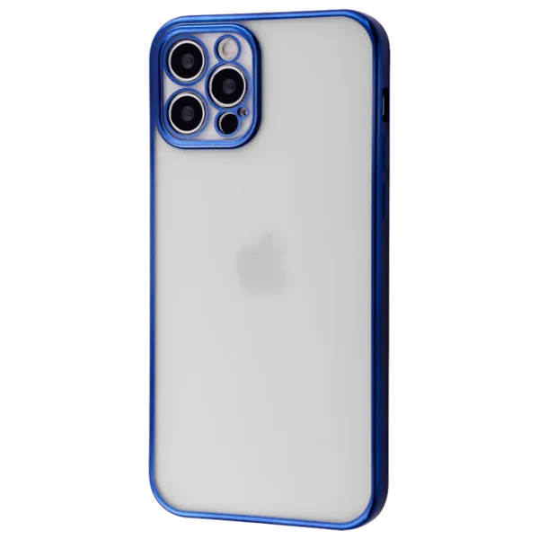 Чехол для смартфона Apple iPhone 13 Pro SULADA/ Back/ TPU/ Прозрачный Синий photo 1