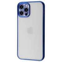 Чехол для смартфона Apple iPhone 13 Pro SULADA/ Back/ TPU/ Прозрачный Синий