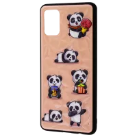 Чехол для смартфона Samsung Galaxy A22/ M22/ M32 (A225) WAVE/ Back/ TPU/ Light pink Розовый