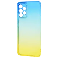 Чехол для смартфона Samsung Galaxy A32 PRC/ Back/ TPU/ Желтый/ Синий