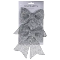 Jucării pentru brad Christmas 43494 Silver