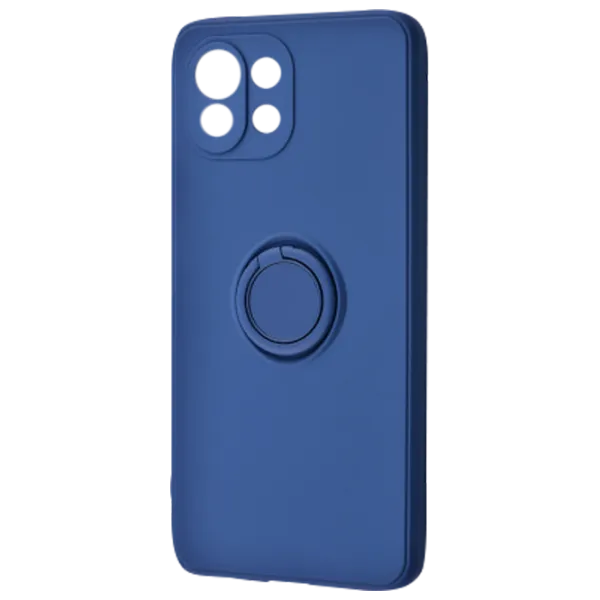 Husă pentru smartphone Xiaomi Mi 11 Lite/ 11 Lite 5G NE WAVE/ Back/ TPU/ Dark Blue photo 1