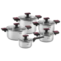 Набор кастрюль Tefal G723SA74 2/ 2.9/ 5/ 6.1 л Нержавеющая сталь/ Стальной