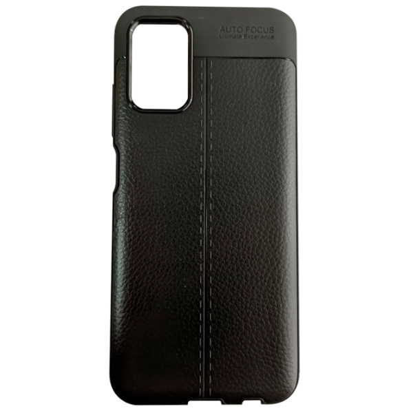 Чехол для смартфона Samsung Galaxy A03s EVO/ Back/ Кожа/ Черный photo 1 Чехол для смартфона Samsung Galaxy A03s EVO/ Back/ Кожа/ Черный photo 1