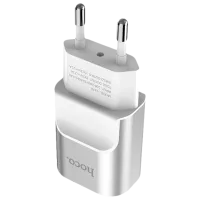 Сетевое зарядное устройство Hoco C47A Серебристый