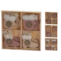 Jucării pentru brad Christmas 20328 5 cm/ Multicolor