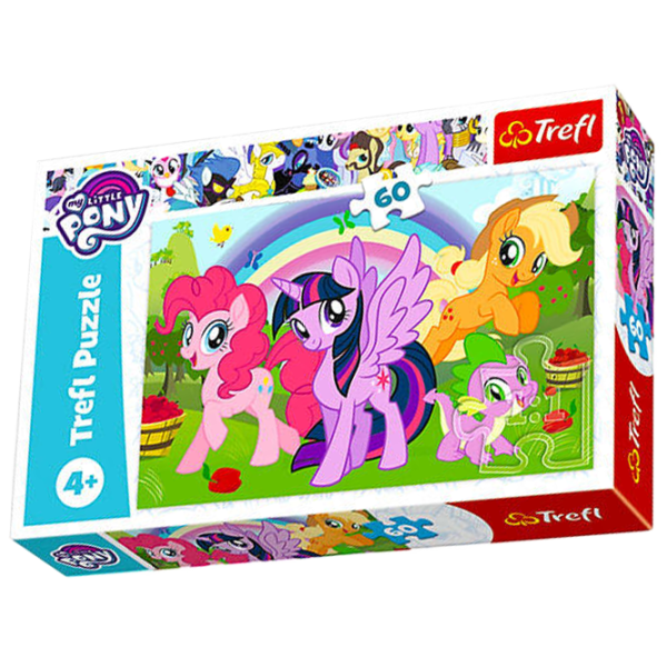 Пазл 2D Trefl Rainbow friendship 4+/ Количество деталей: 60 photo 1 Пазл 2D Trefl Rainbow friendship 4+/ Количество деталей: 60 photo 1