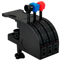 Joystick Logitech Flight Throttle Quadrant Cu fir/ buttons/ Black