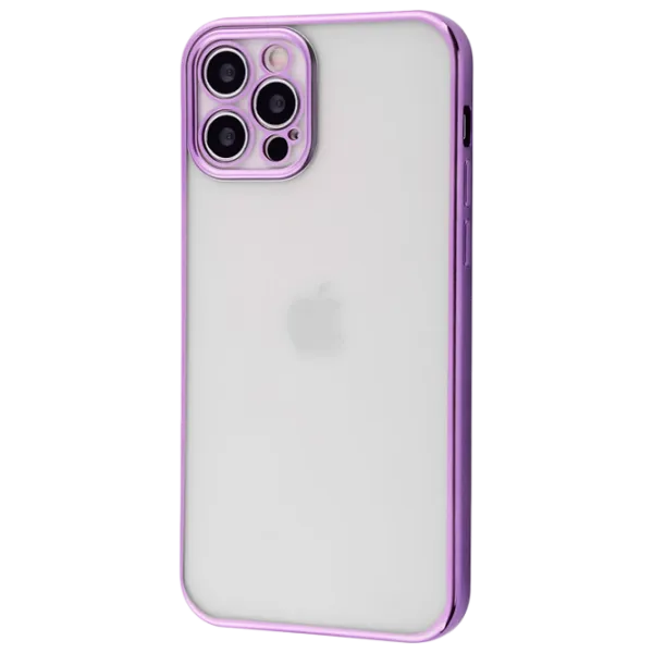 Чехол для смартфона Apple iPhone 13 Pro Max SULADA/ Back/ TPU/ Прозрачный Пурпурный photo 1