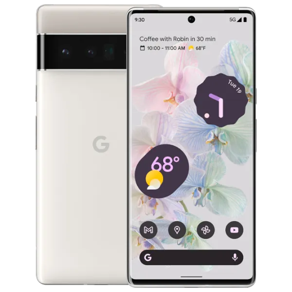 Google Pixel 6 Pro 12 GB/ 128 GB/ Single SIM/ White Stormy photo 1