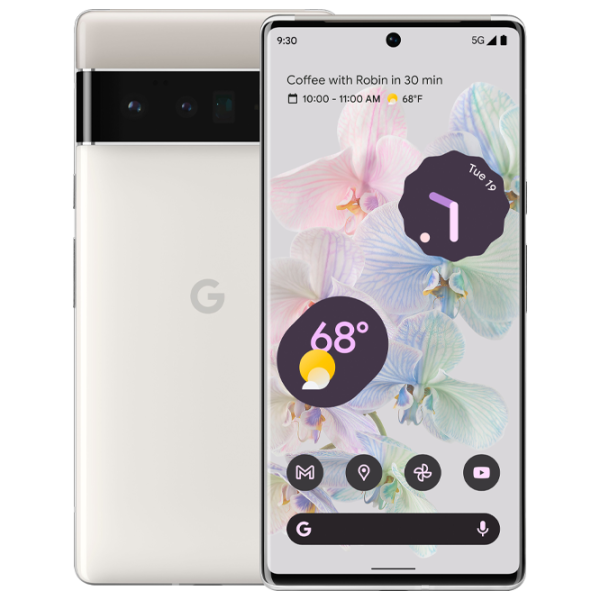 Google Pixel 6 Pro 12 GB/ 128 GB/ Single SIM/ White Stormy photo 1