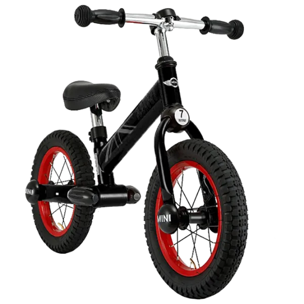 Bicicletă fără pedale Rastar Mini Cooper Oțel/ Black Red photo 1