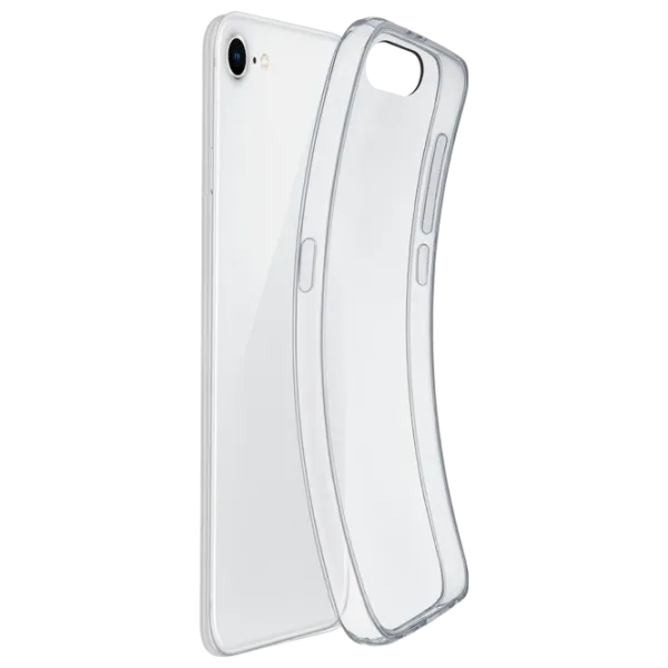 Husă pentru smartphone Apple iPhone 7/ 8/ SE2 Cellularline/ Back/ Silicon/ Transparent photo 1