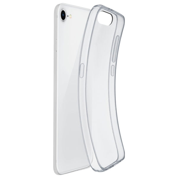 Husă pentru smartphone Apple iPhone 7/ 8/ SE2 Cellularline/ Back/ Silicon/ Transparent photo 1