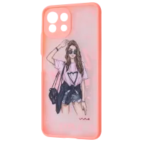 Чехол для смартфона Xiaomi Mi 11 Lite/ 11 Lite 5G NE WAVE/ Back/ TPU/ PC/ Розовый